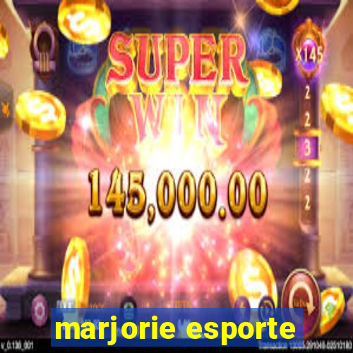 marjorie esporte